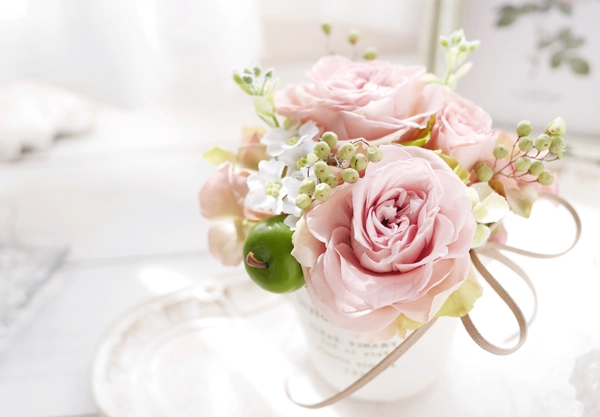 アレンジフラワー作成のイメージ画像